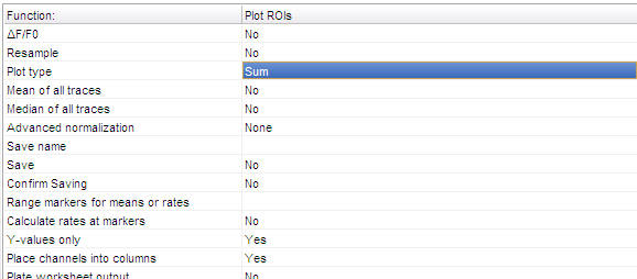 Plot ROIs