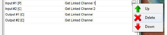 Reorder Inputs